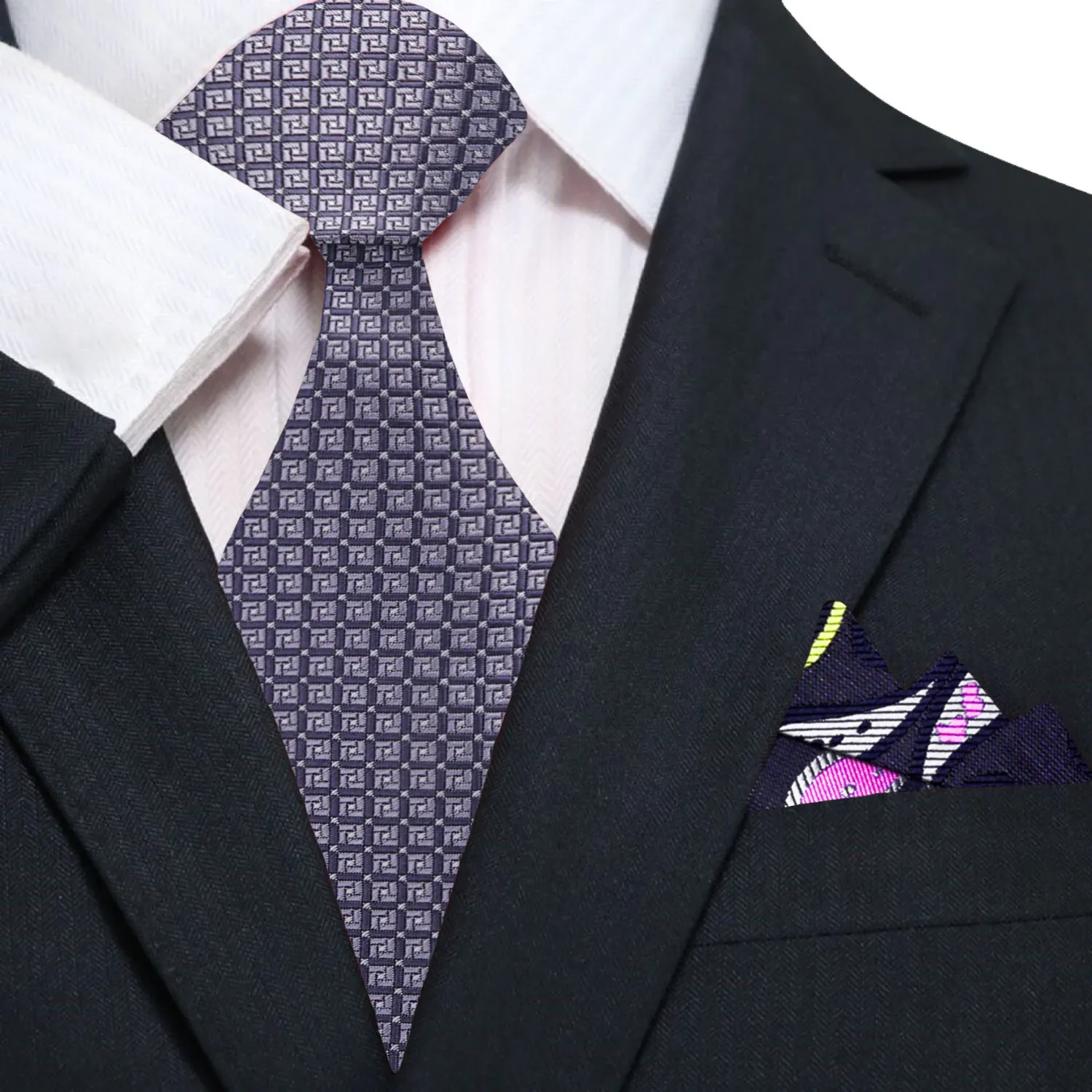 991 Geometric Necktie