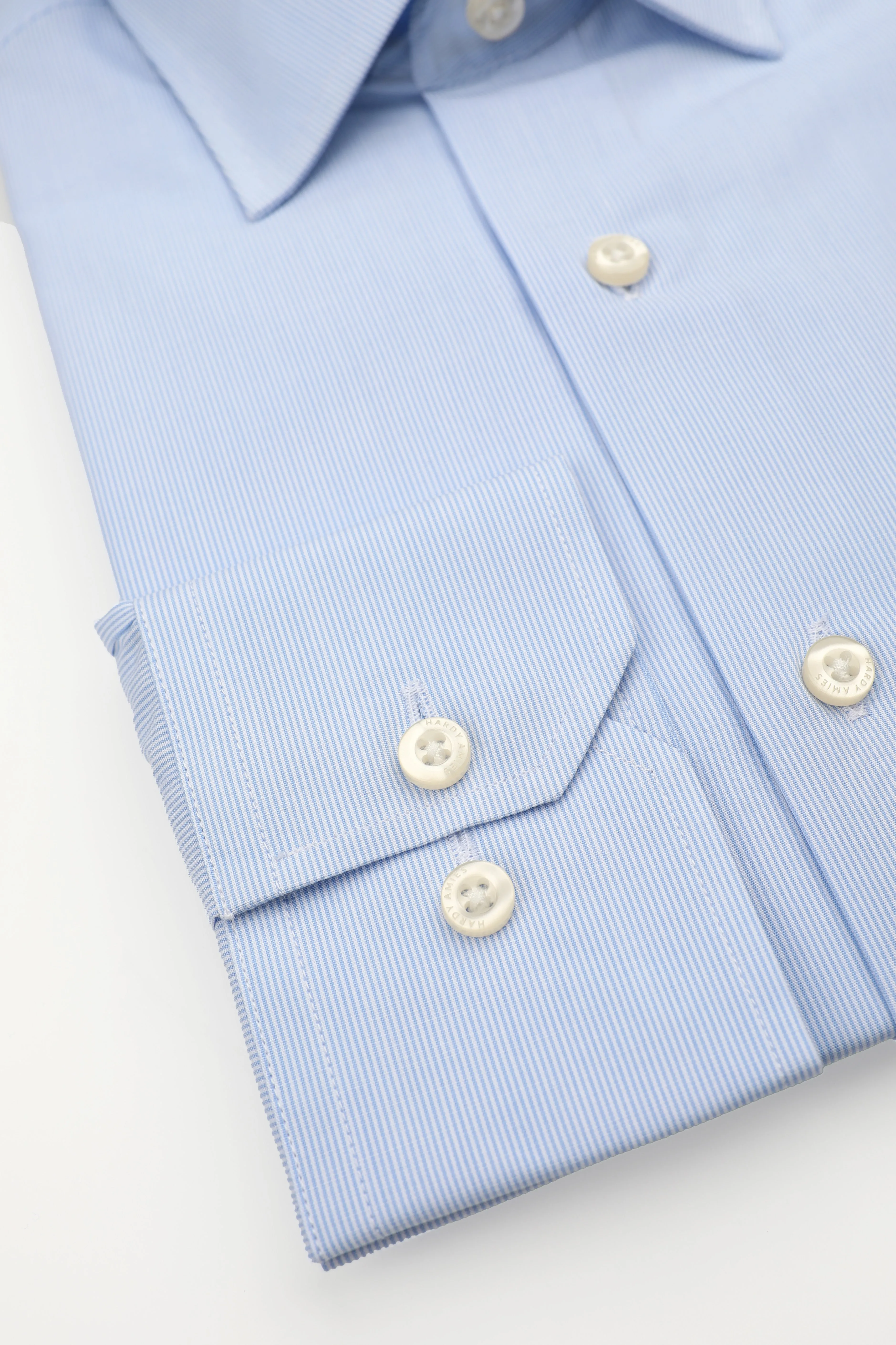 Blue Stripe Shirt (Slim Fit)