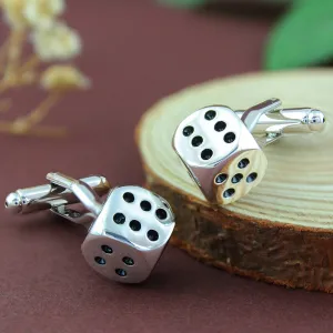 Peluche Gameplan Black Cufflinks