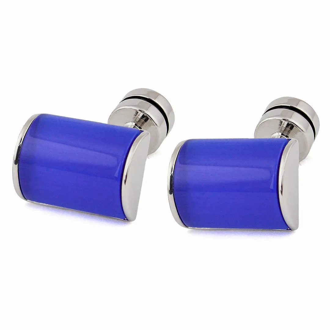 Peluche Metrosexual Blue Cufflinks