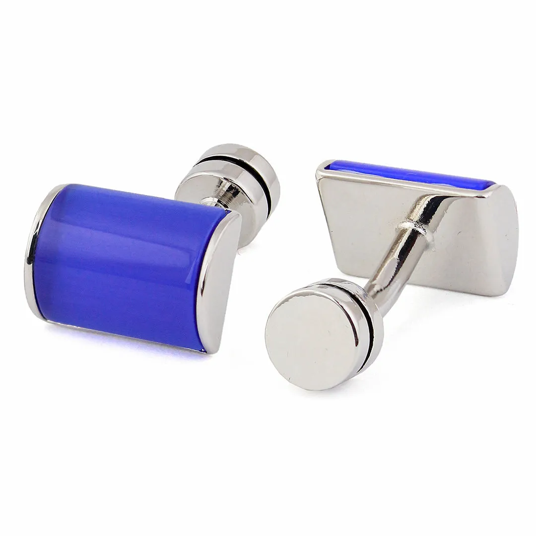 Peluche Metrosexual Blue Cufflinks
