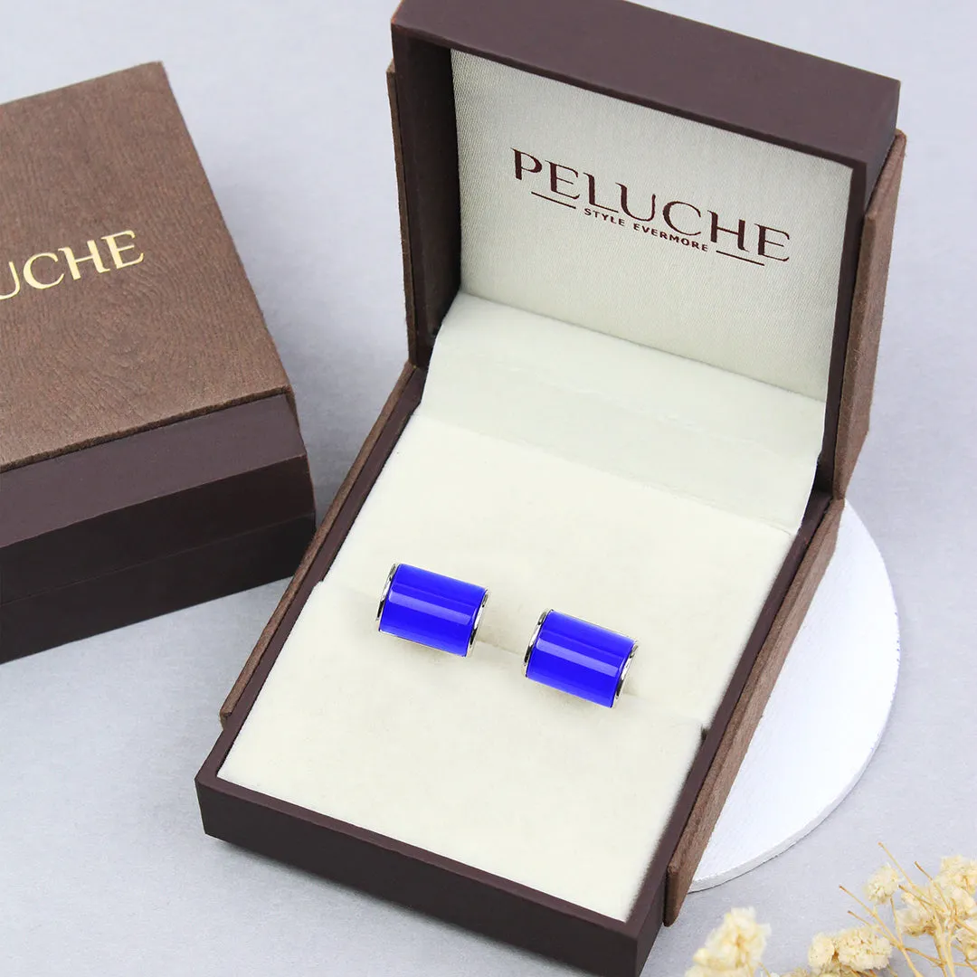 Peluche Metrosexual Blue Cufflinks