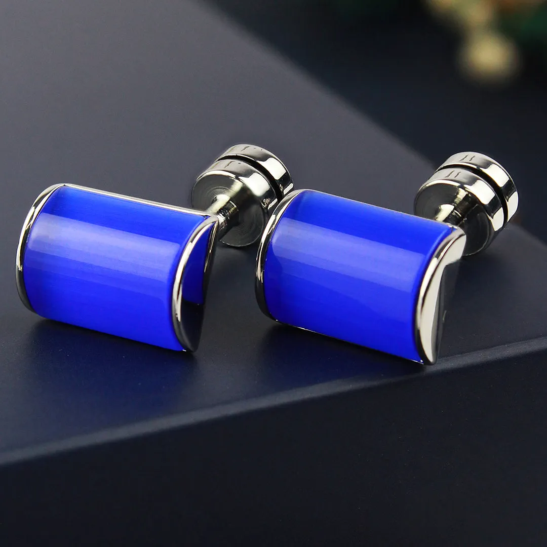 Peluche Metrosexual Blue Cufflinks