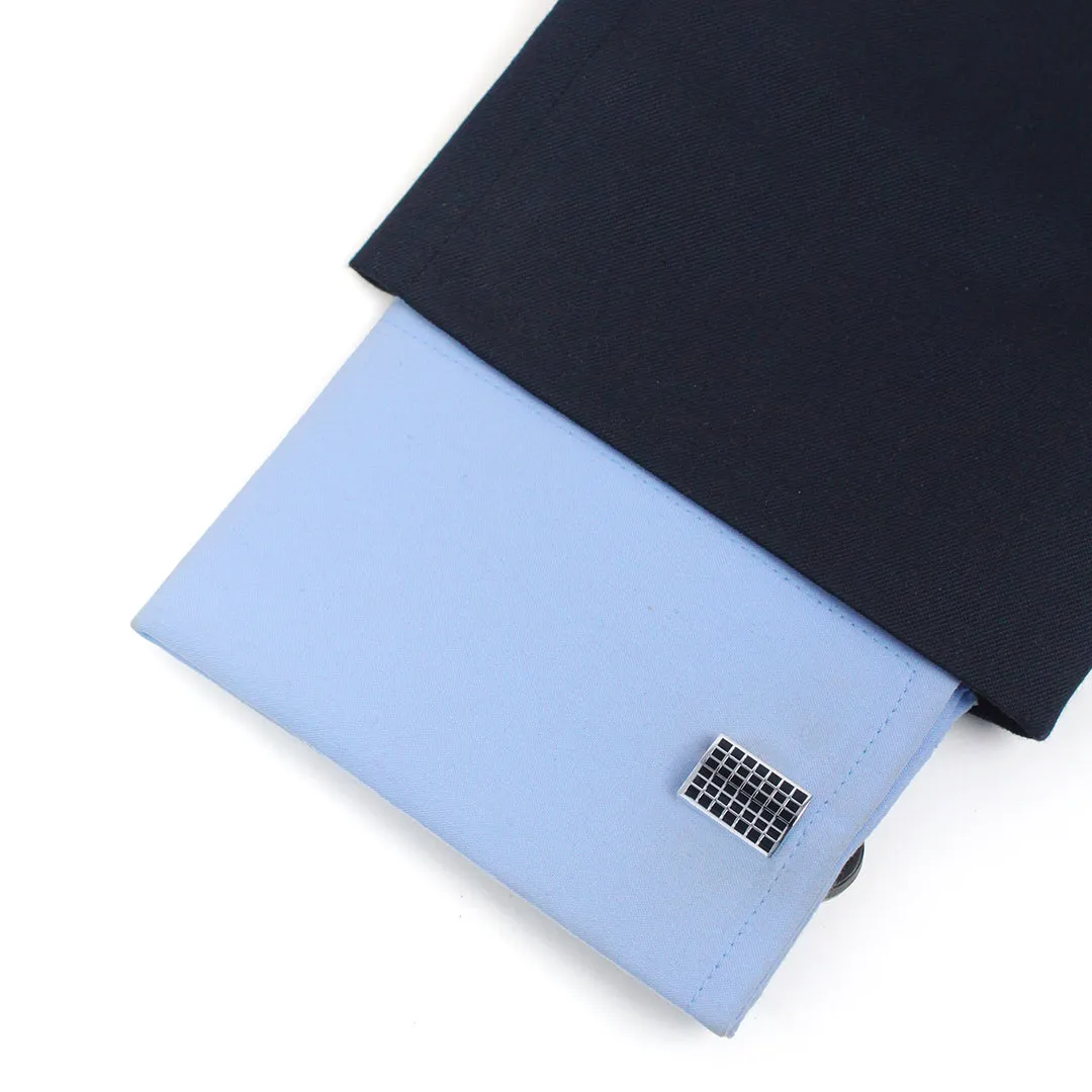 Peluche Mr.Dapper Rock the Party Black Cufflinks