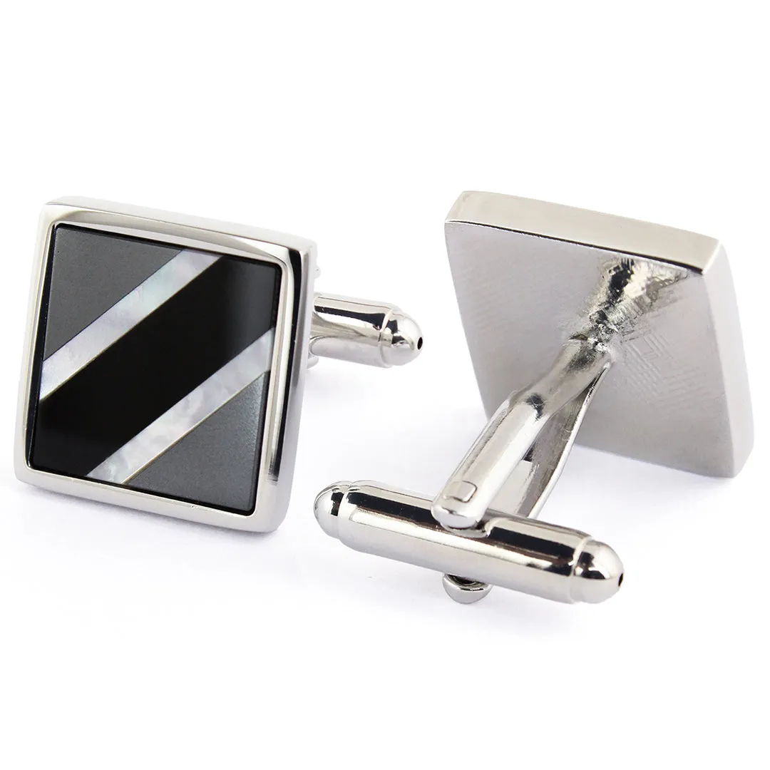 Peluche The Upper Crust Mother of Pearl Cufflinks