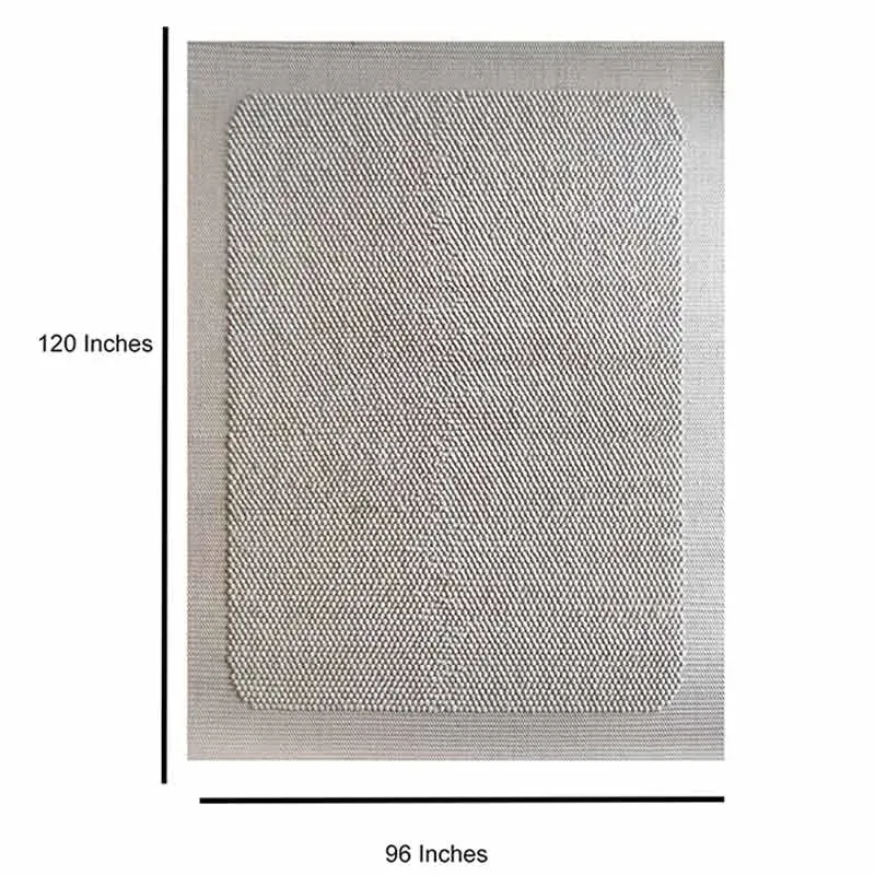 Recycled Pet Hazel Woolen Rug | 6 x 9 Feet