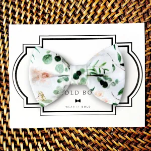 Sage Blush Dog Bow Tie or Cat Bow Tie