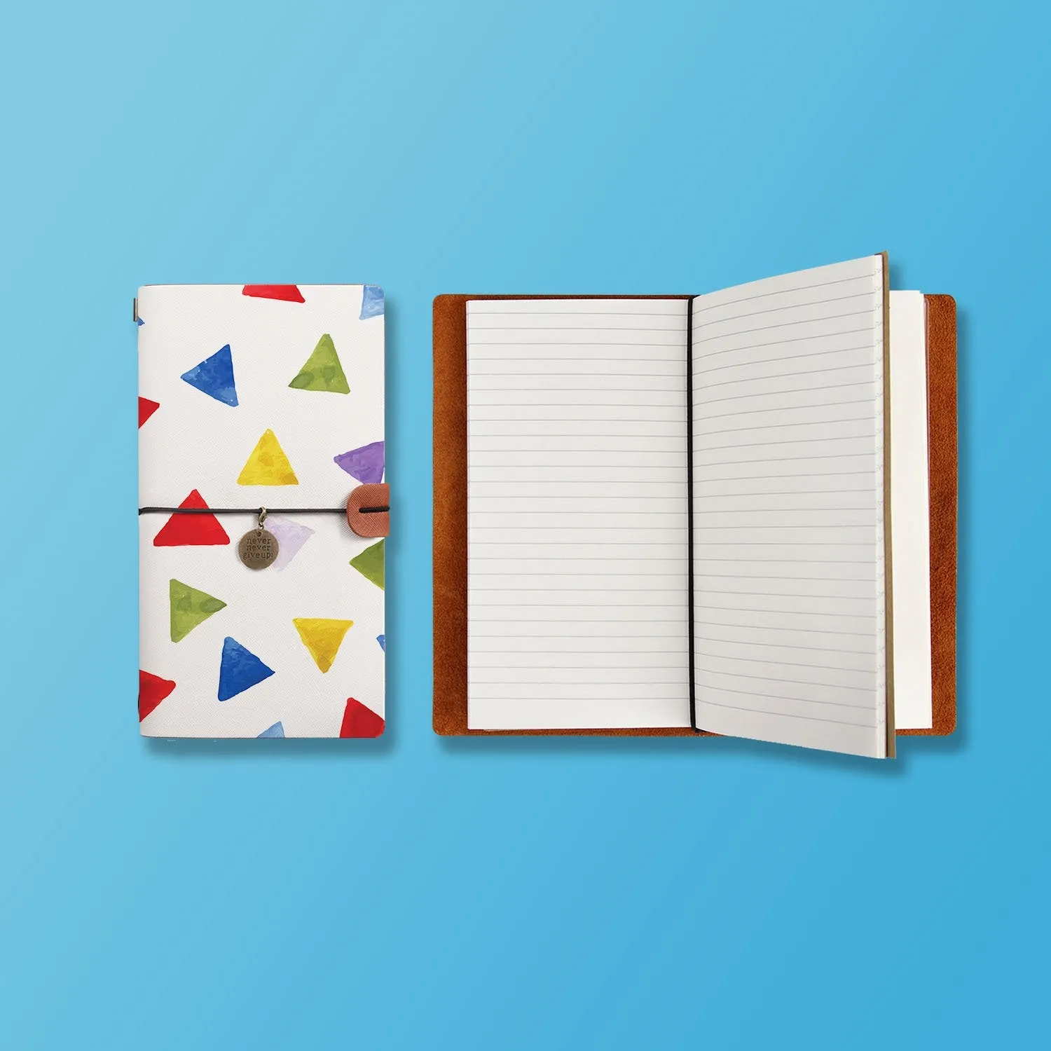 Traveler's Notebook - Geometry Pattern