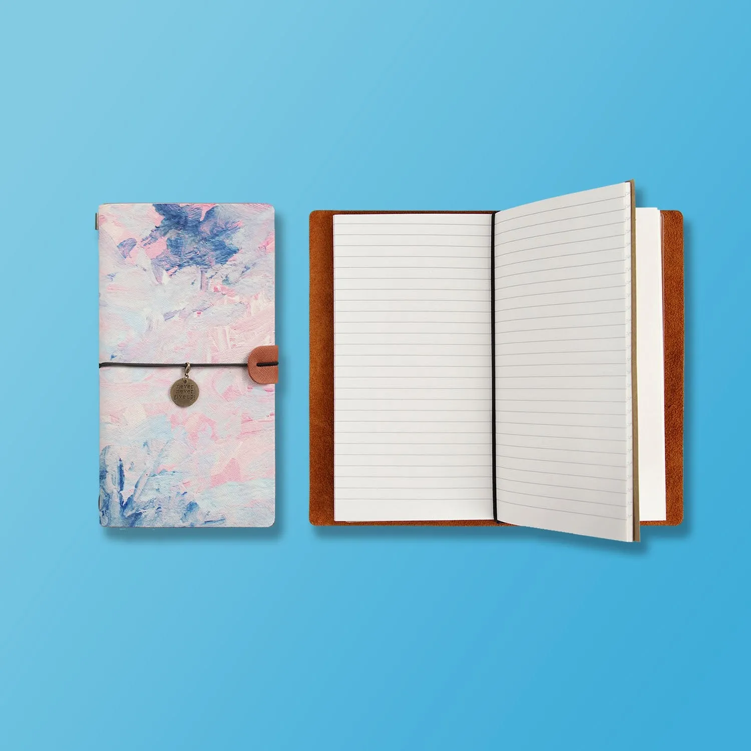 Traveler's Notebook - Oil Painting Abstract